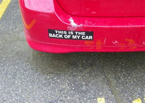 funny car stickers|50 funny bumper stickers.